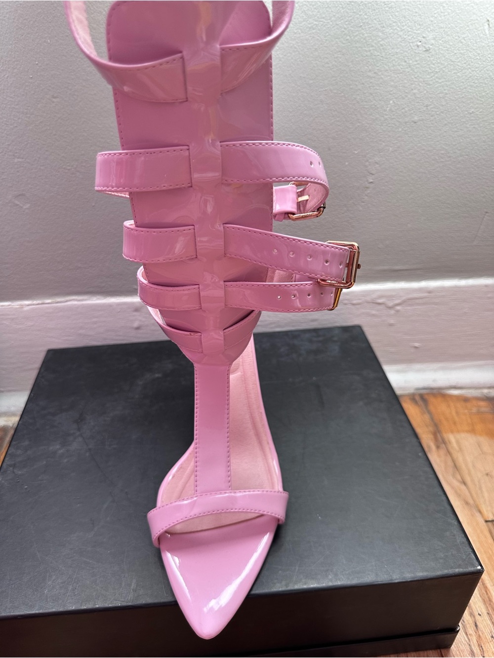 Azalea Wang Gladiator High Heel Sandals